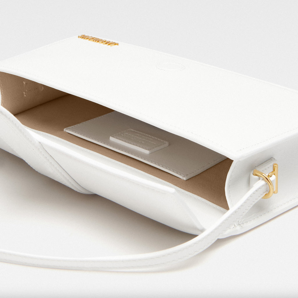 Jacquemus Women Bambino Long Crossbody Bags White