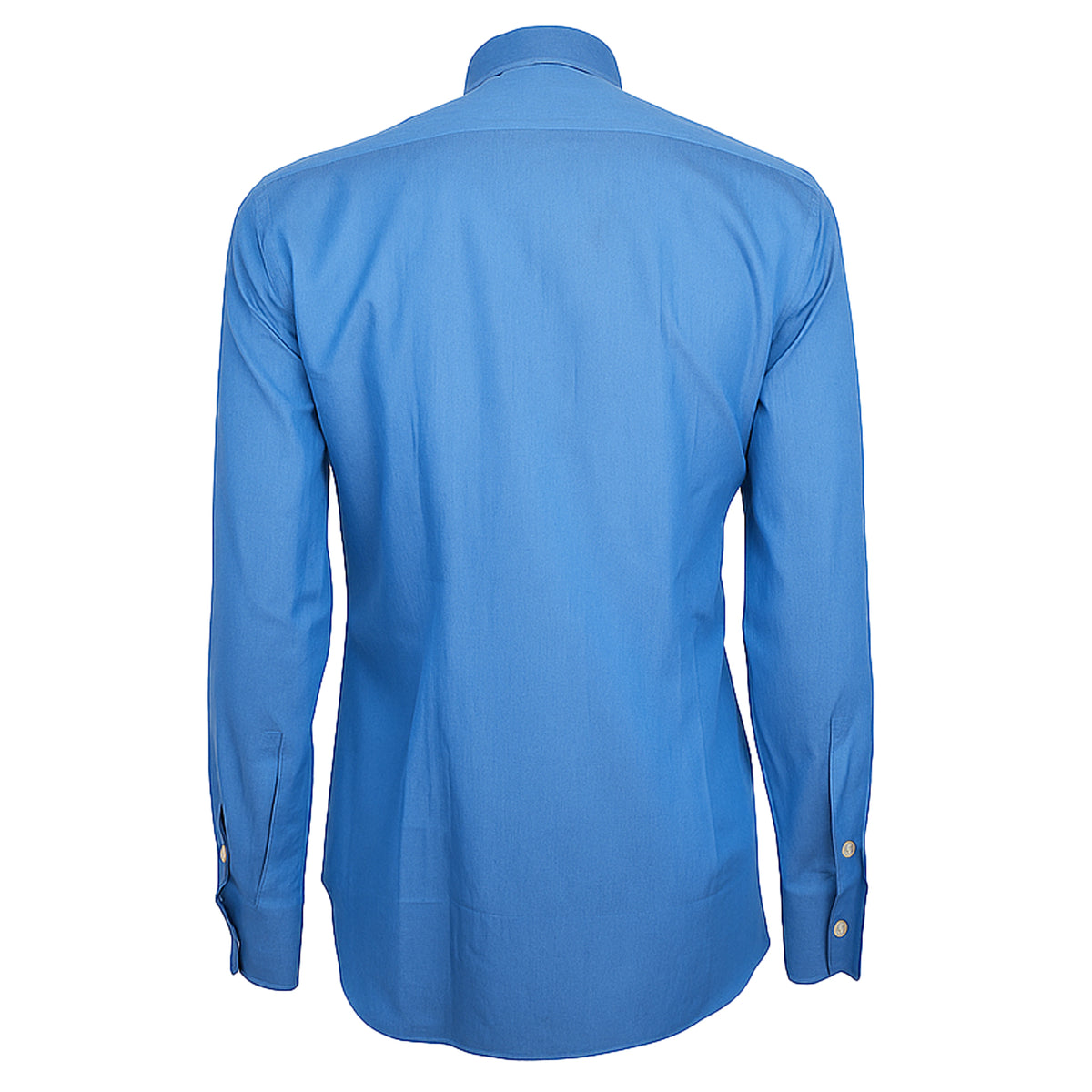 Loro Piana Fabric Men Shirt Sleeve Long Light Blue