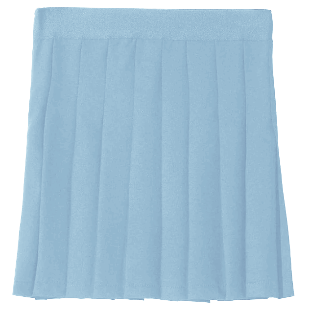 Comme Des Fuckdown Women Skirt Pleated Light Blue