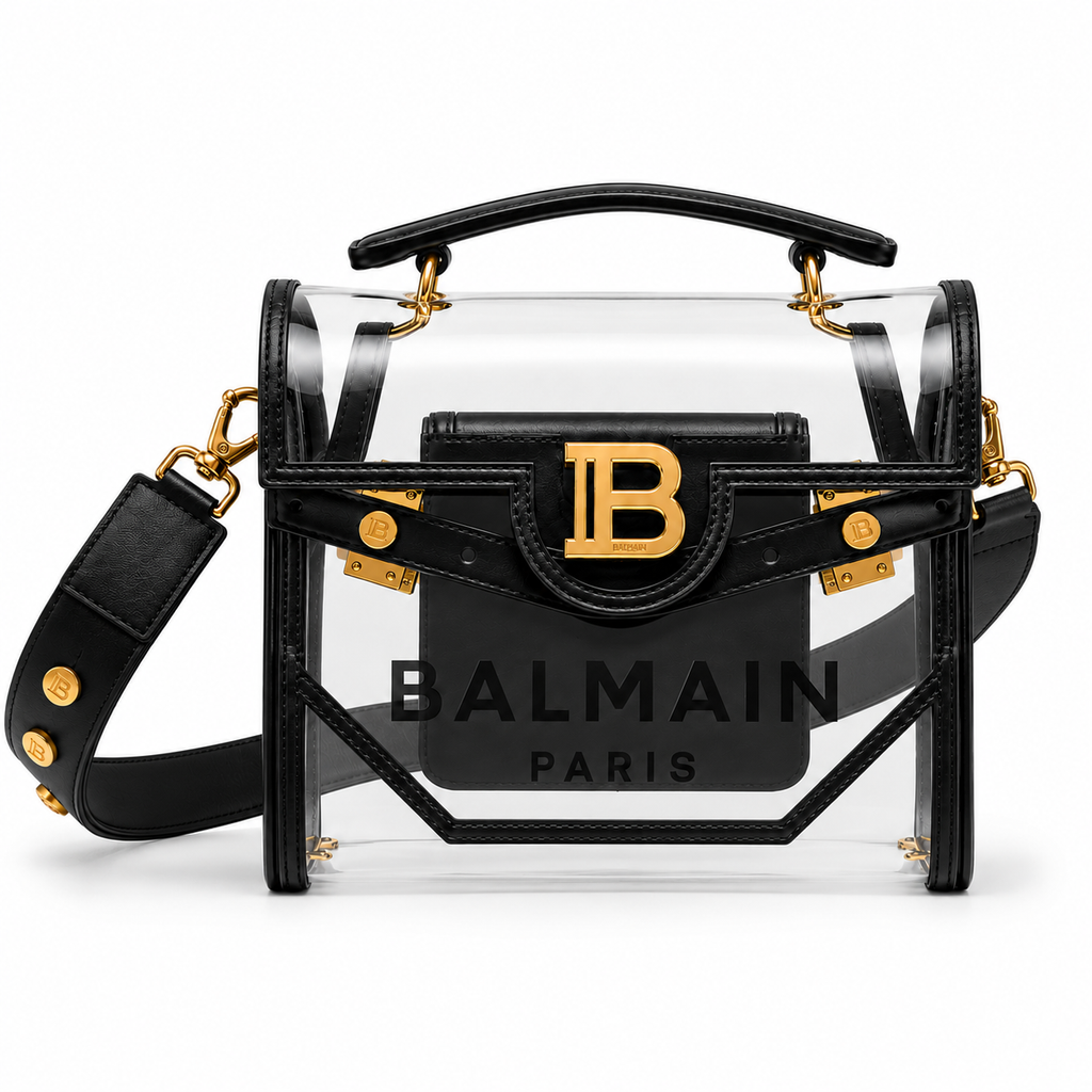 Balmain Women b-buzz Bag Pvc Black