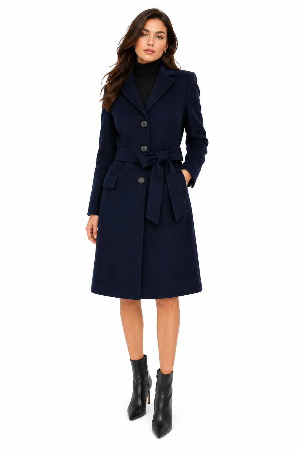 Loro Piana Fabric Women Coat Blue