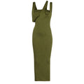 The Attico Women Dress Asimmetrico Green