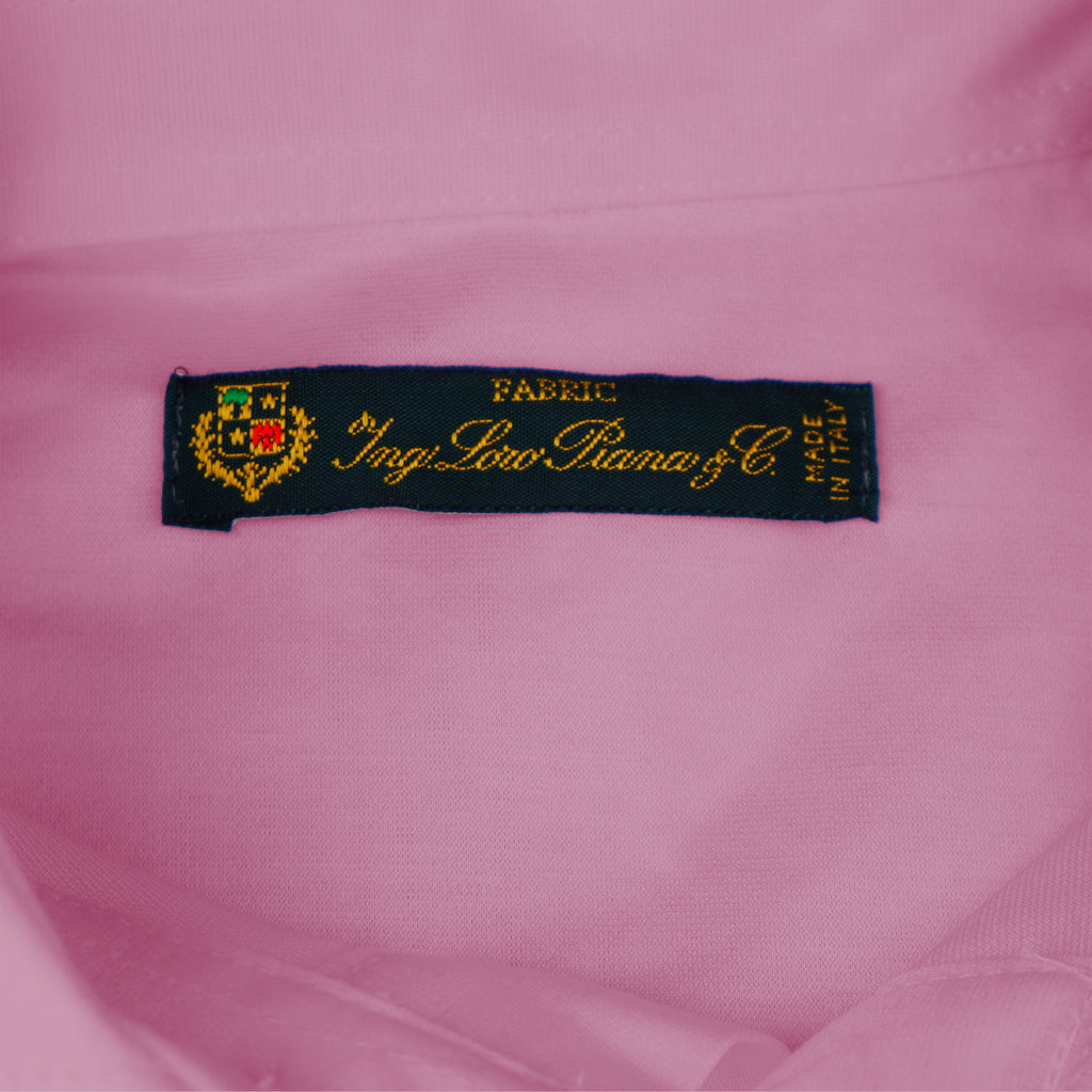 Loro Piana Fabric Men Wool Shirt Pink