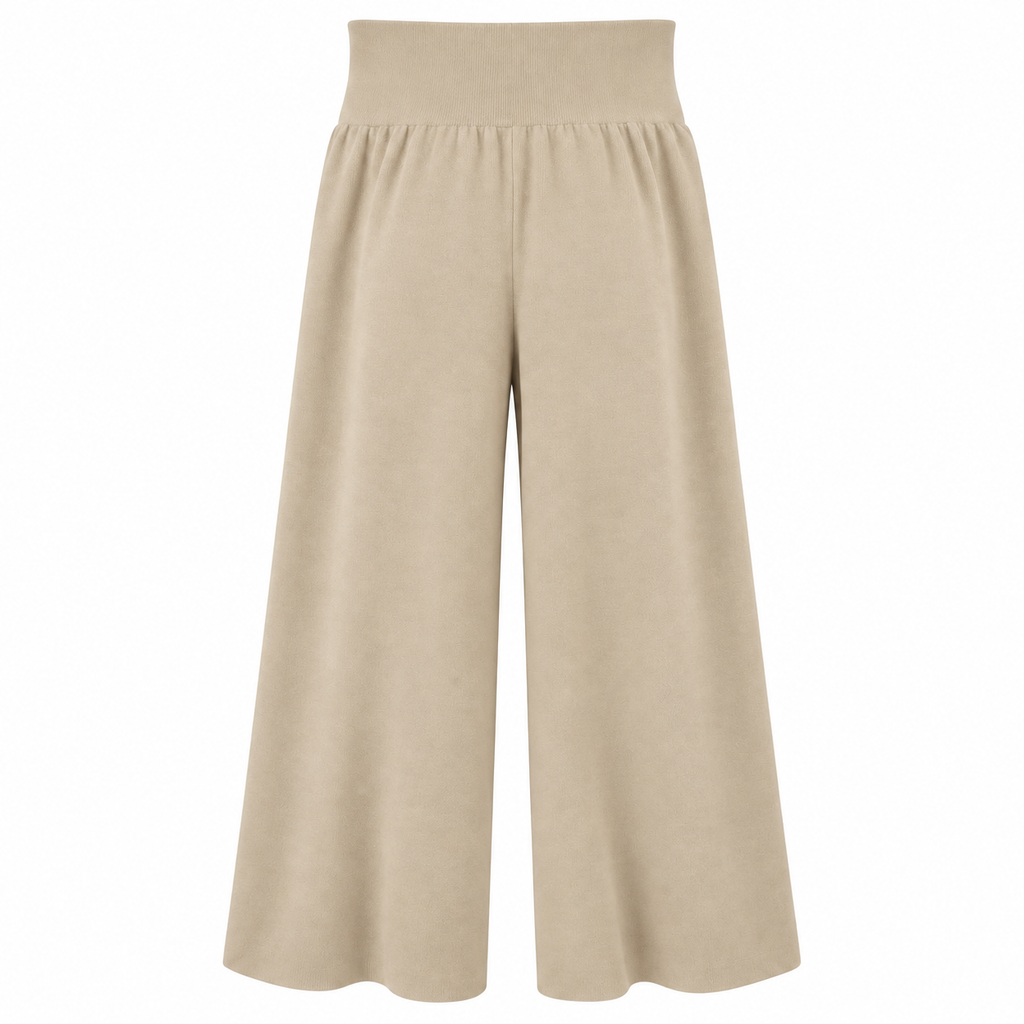 anna molinari Women Trousers Wide Leg Beige