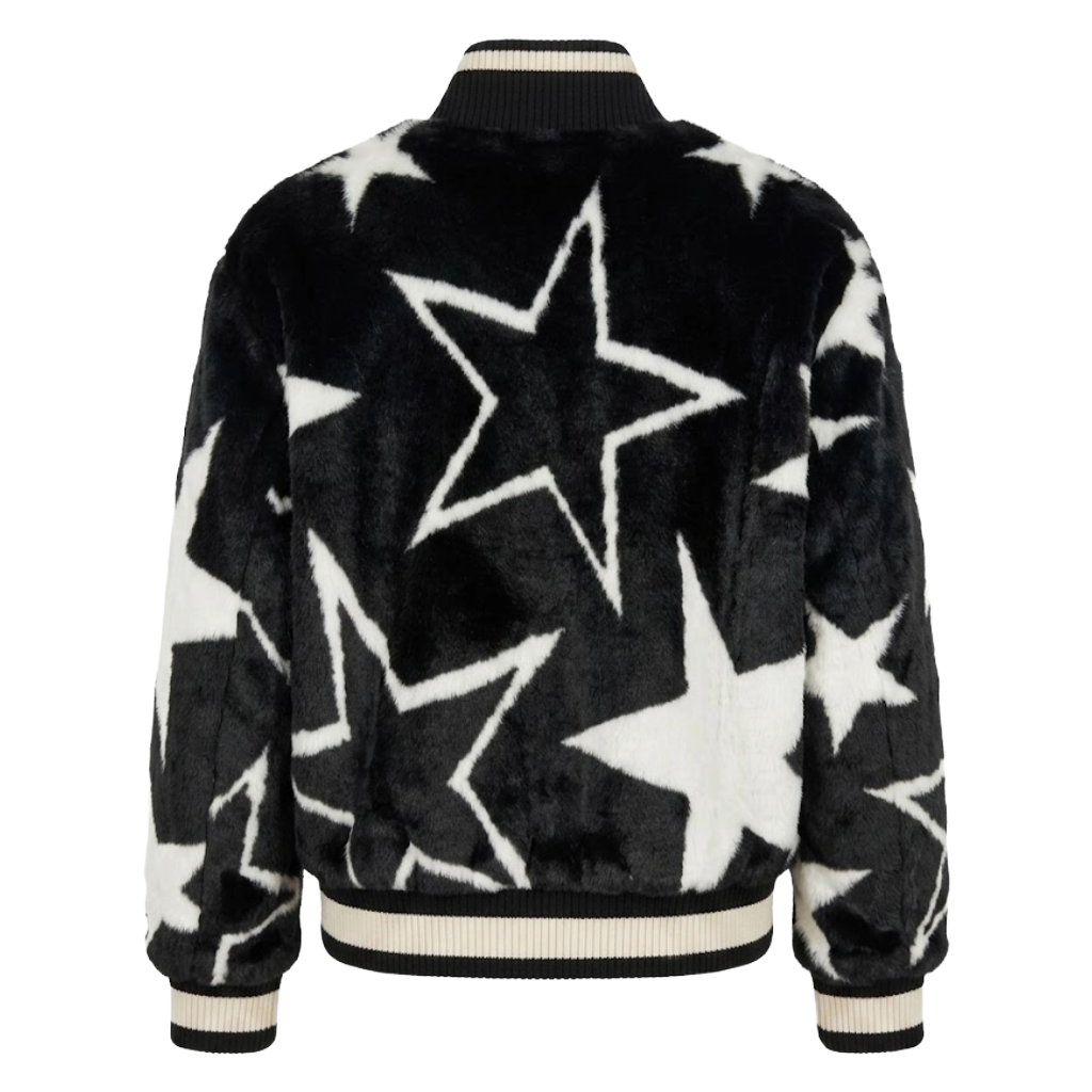 Dolce & Gabbana Women Bomber Stelle Black