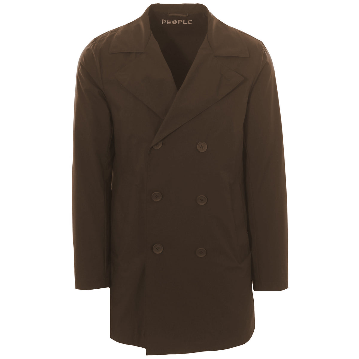People of Shibuya Men Trench Coat Teshio Brown