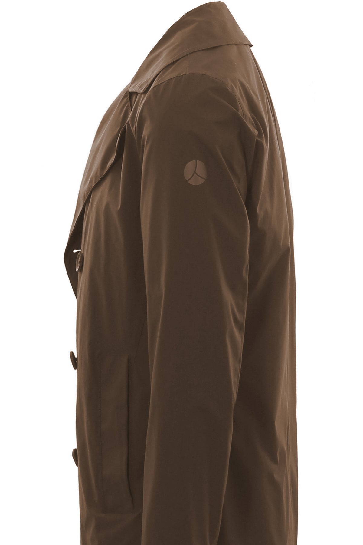 People of Shibuya Men Trench Coat Teshio Brown
