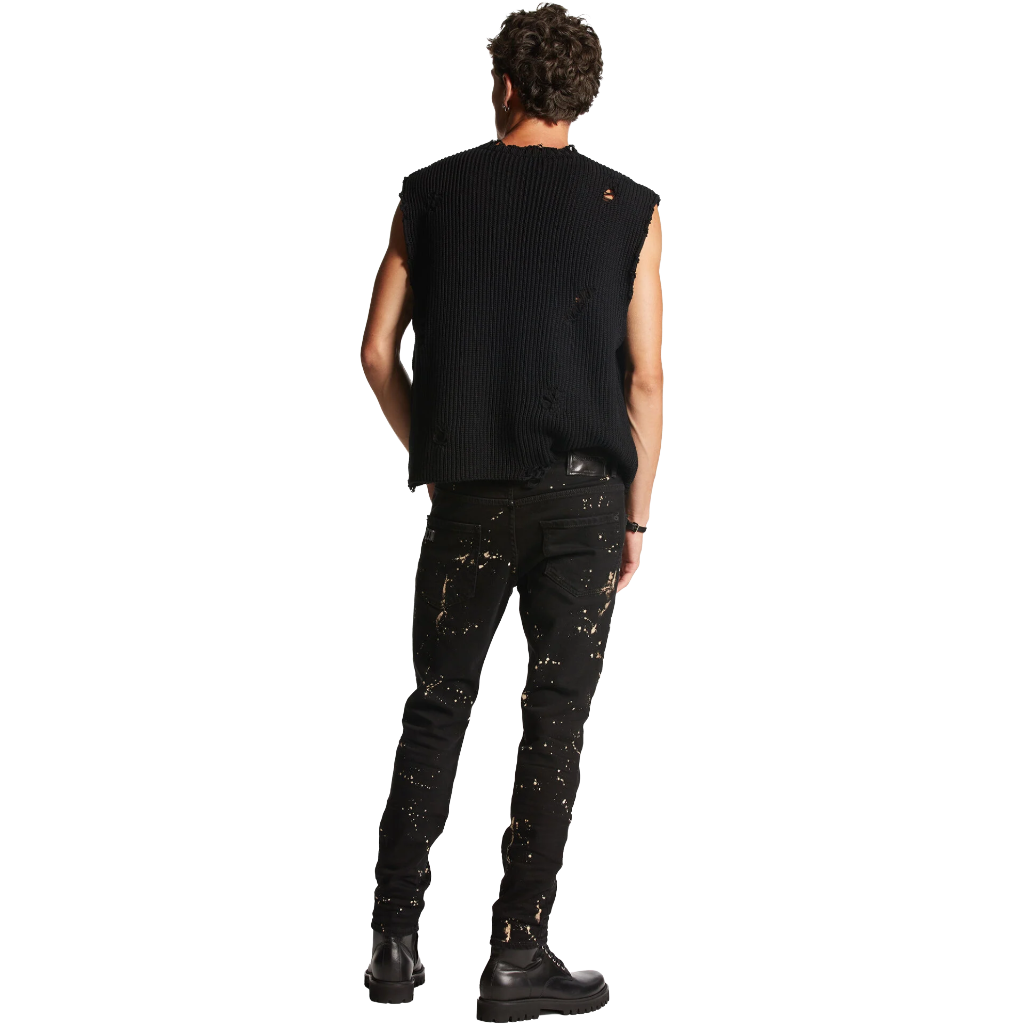 Dsquared2 Men Milky Wash Jeans Black
