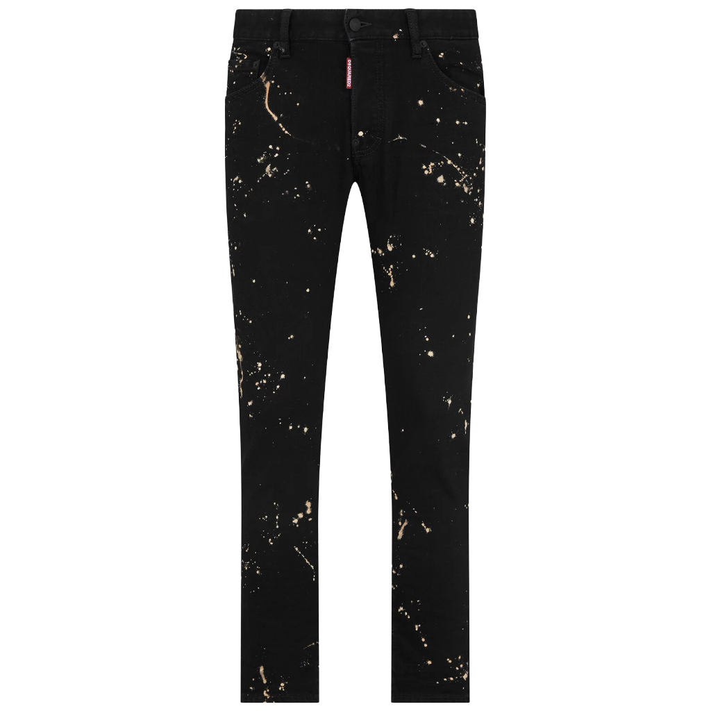 Dsquared2 Men Milky Wash Jeans Black