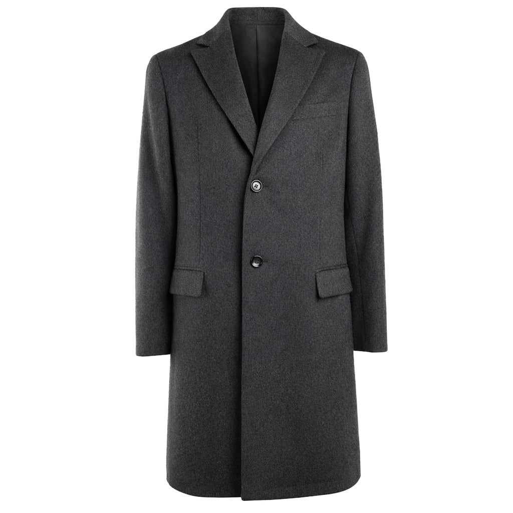 Loro Piana Fabric Men Coat Cashmere Grey