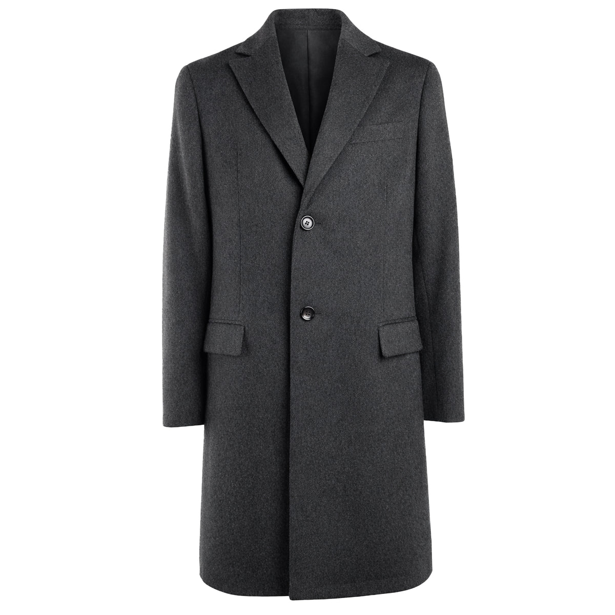Loro Piana Fabric Men Coat Cashmere Grey