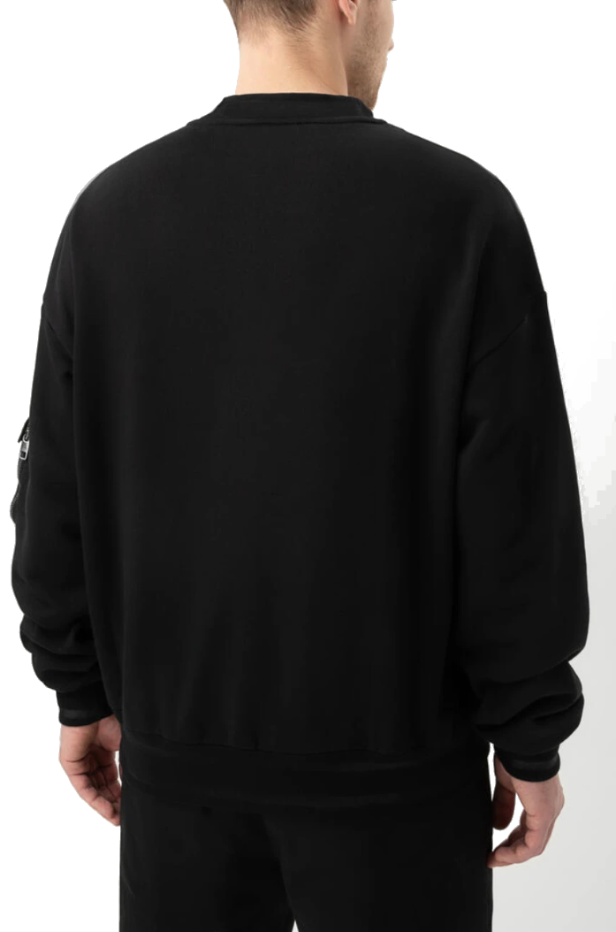 Dolce & Gabbana Men Sweatshirt multi-tasca Black