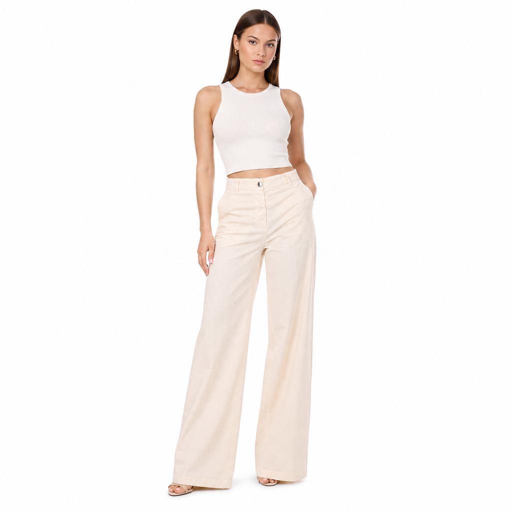Pinko Women Trousers Psycho Pink
