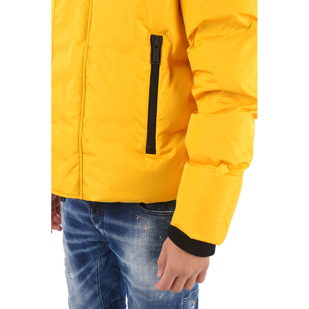 Dsquared2 Men Kaban Jacket Yellow
