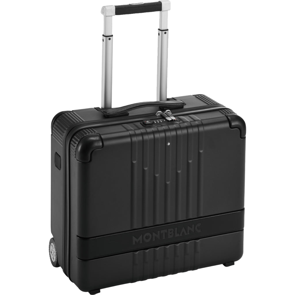 Montblanc Men Trolley Business Suitcases Black