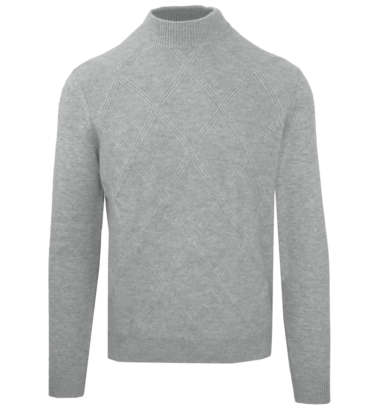 Malo Men Ium Fcb lupetto-cenere Sweaters Grey