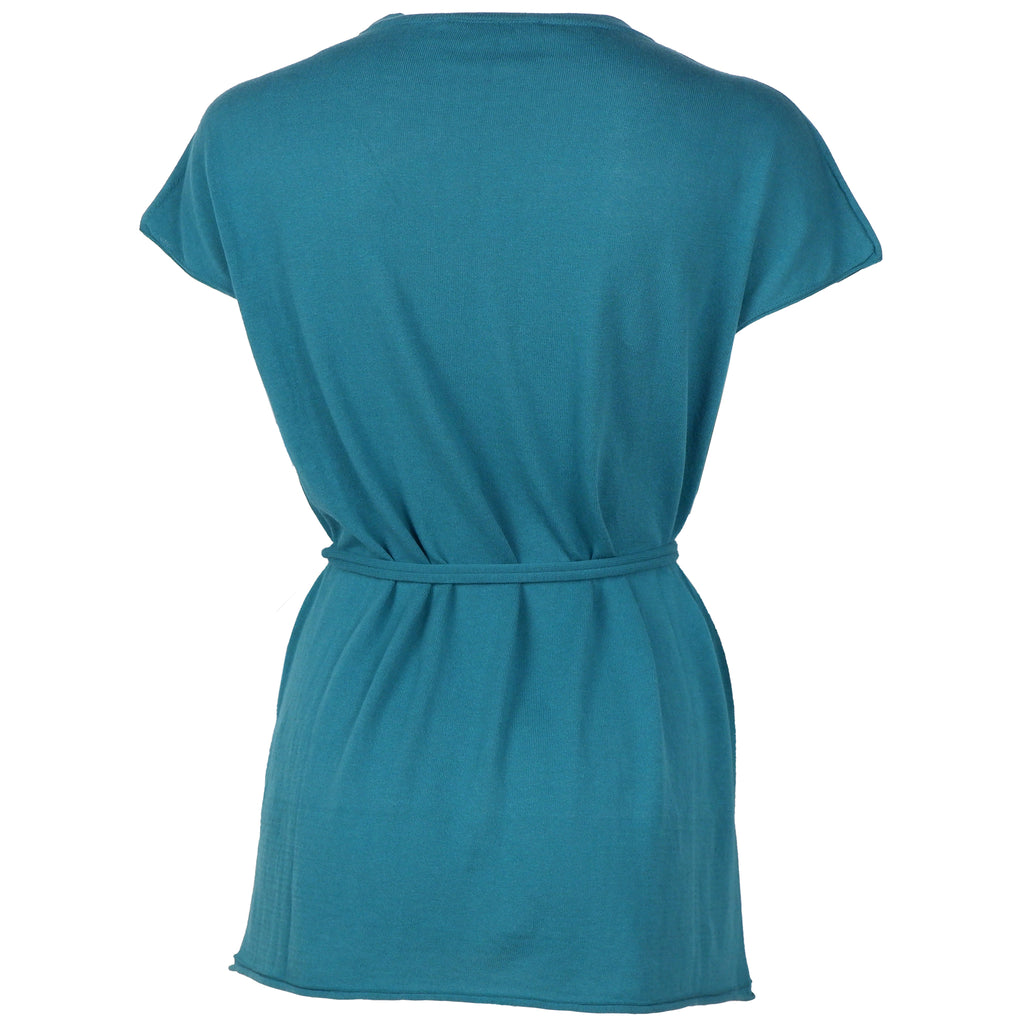 Alpha Studio Women Dress Kimono Green
