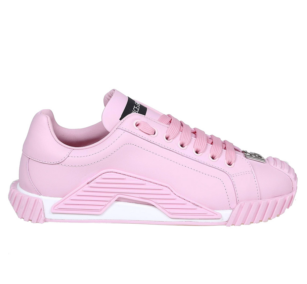 Dolce & Gabbana Women Sneakers Vitello Nappato Pink