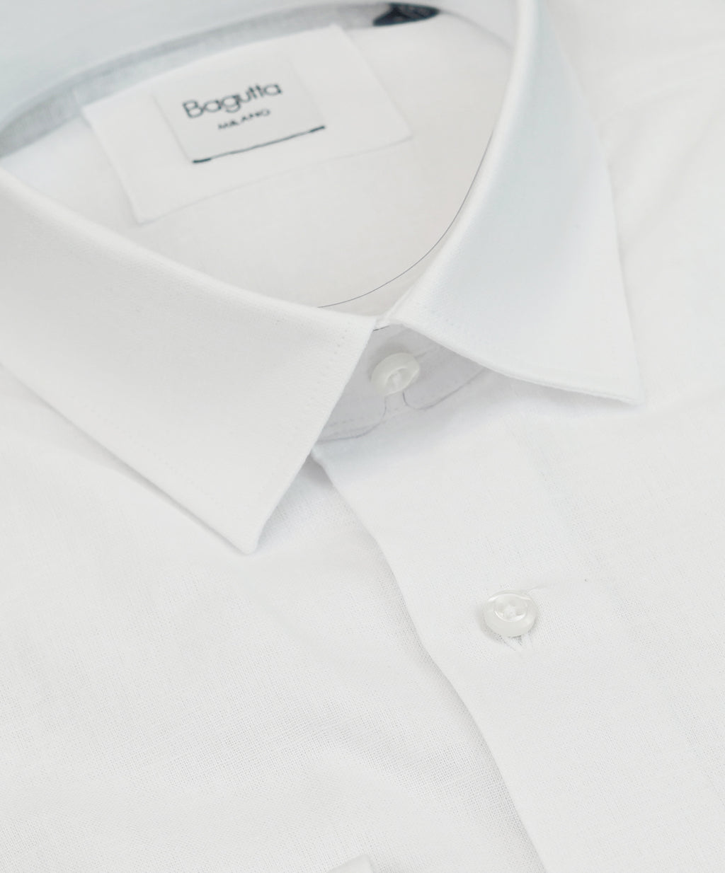 Bagutta Men Shirt Neck Gani White