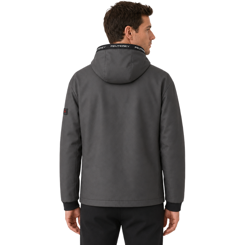 Peuterey Men Jacket Windproof Grey