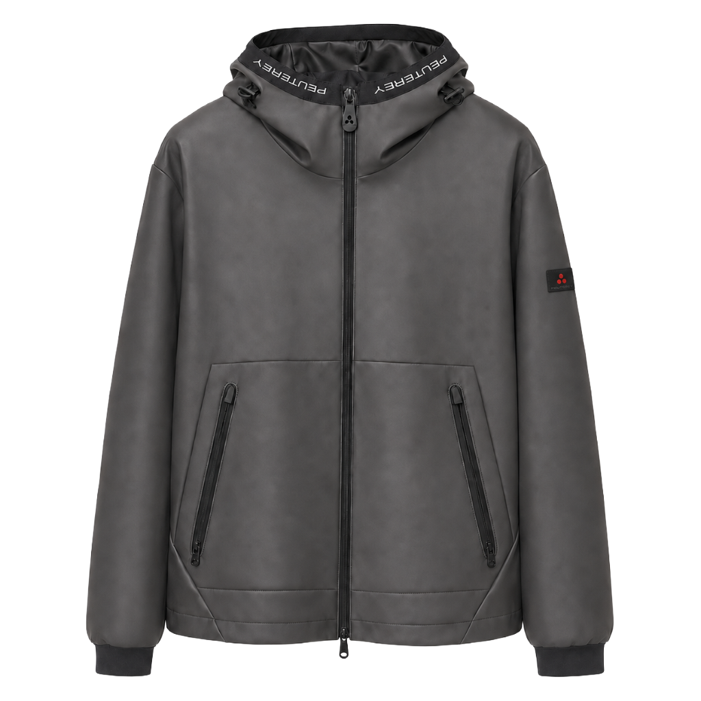 Peuterey Men Jacket Windproof Grey