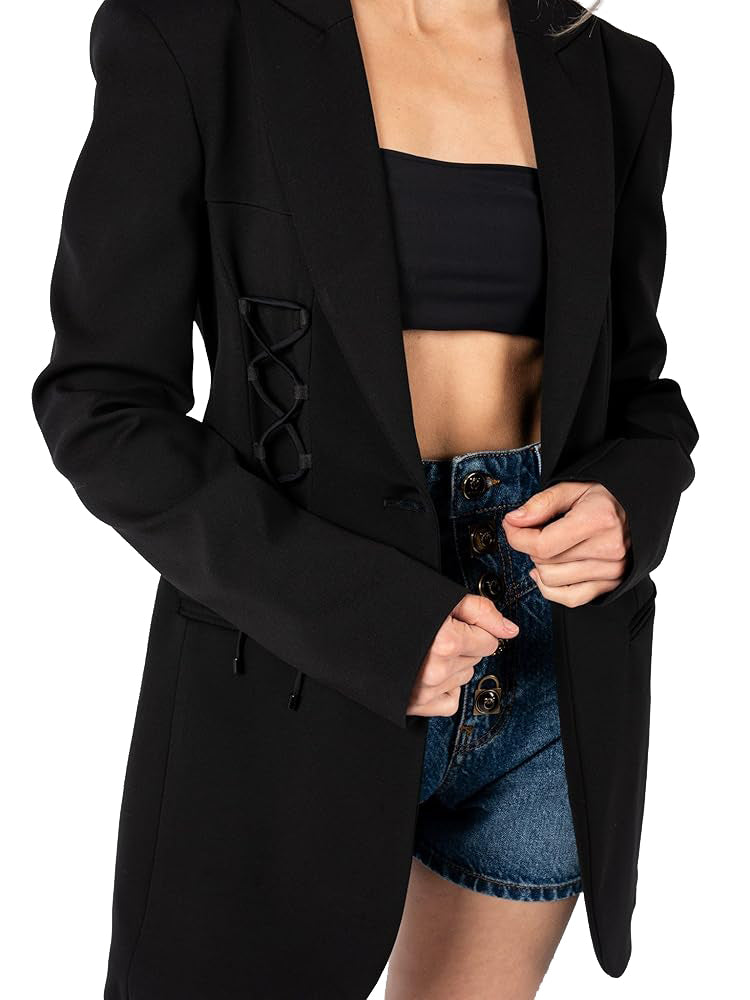 Pinko Men Jacket Carpe Diem Black