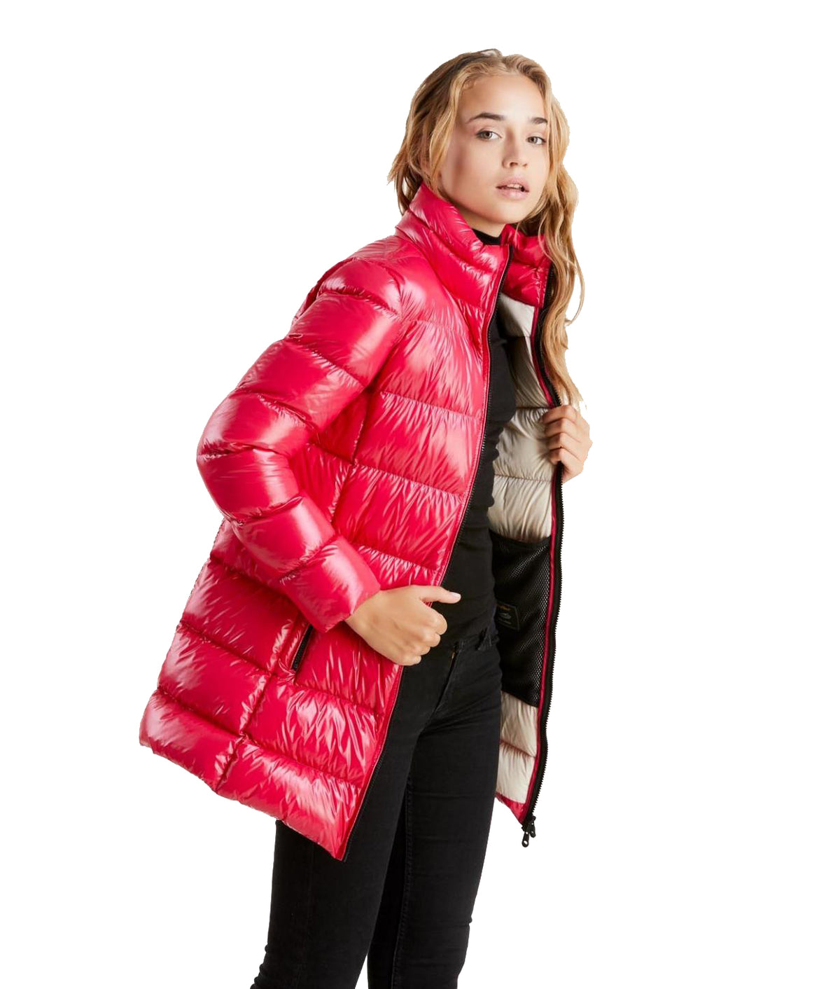 Refrigiwear Women Long Ellis Jackets Fuchsia
