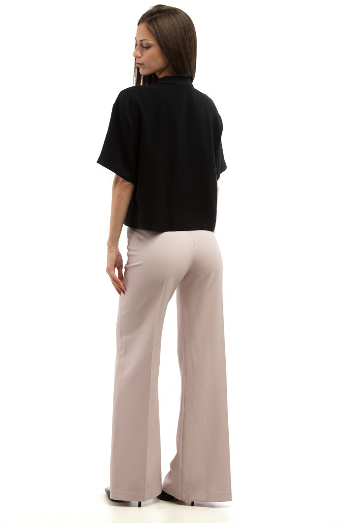 Patrizia Pepe Women Trousers Lilac Tulle Pink