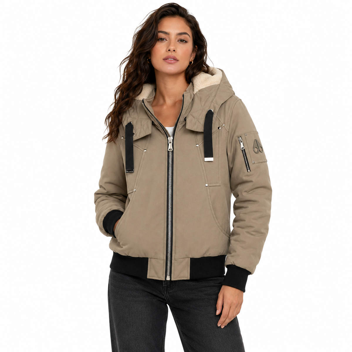 Moose knuckles Women Jacket Padded Green