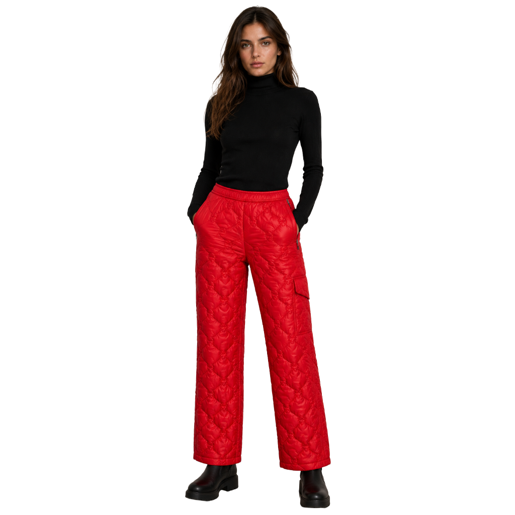 Parajumpers Women Trousers Kawaii Red