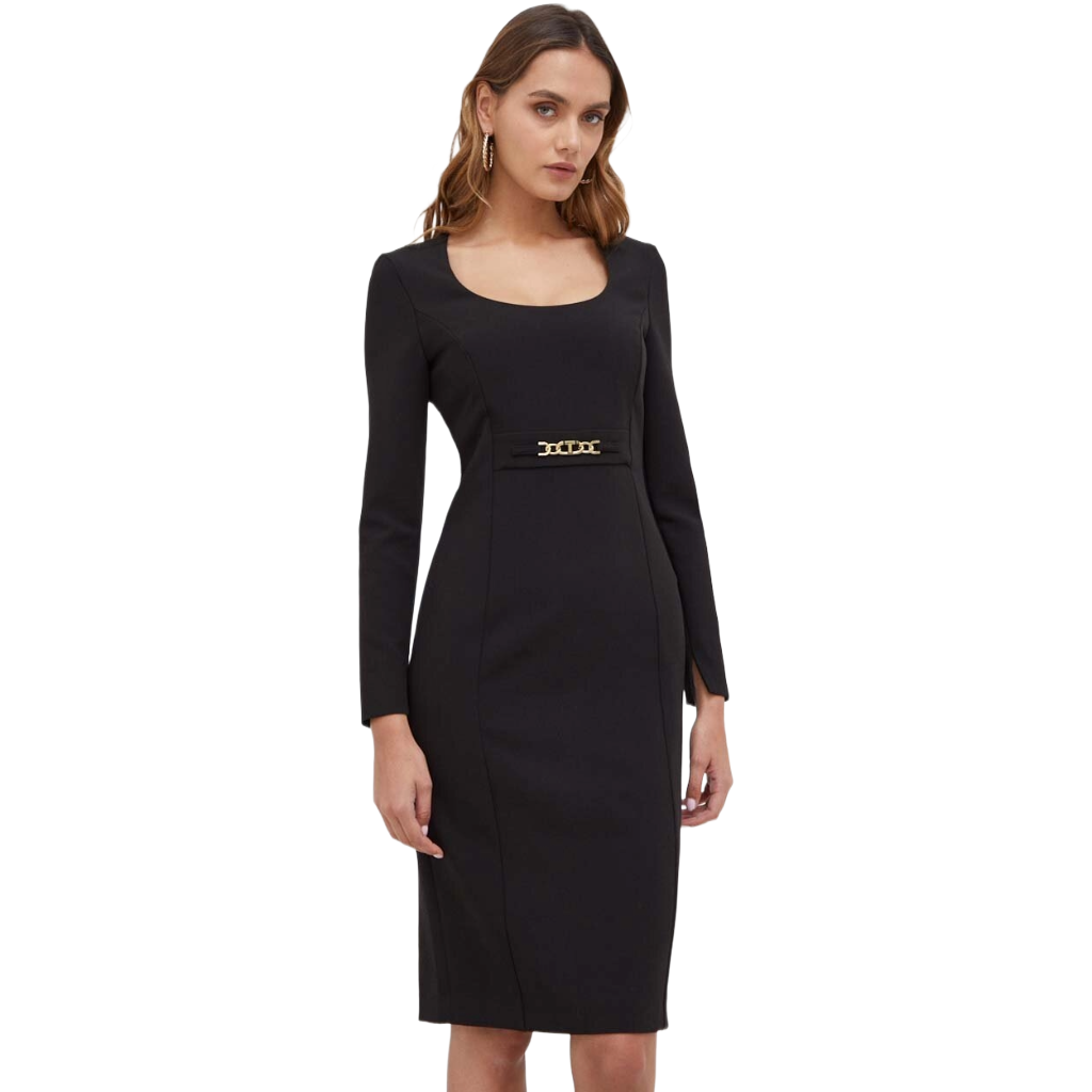 Twinset Women Dress Longuette Black