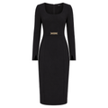 Twinset Women Dress Longuette Black