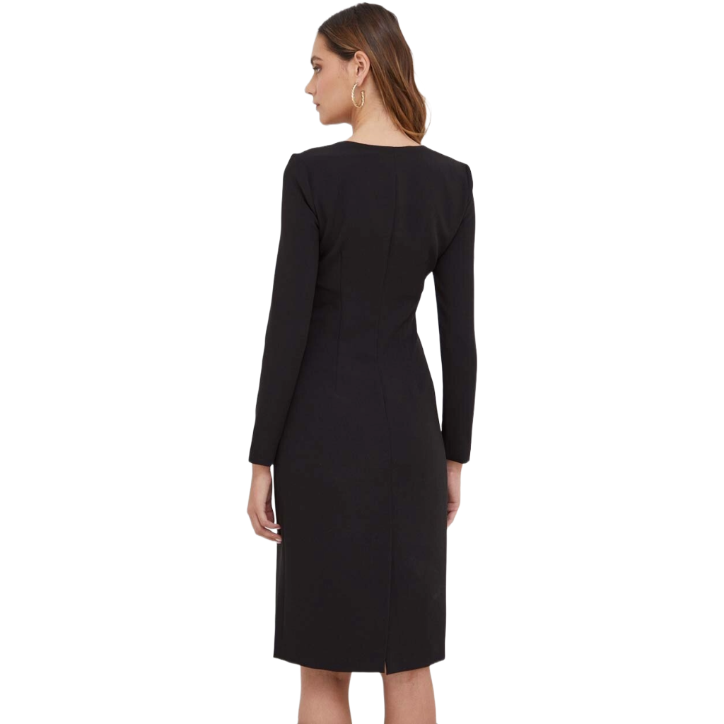 Twinset Women Dress Longuette Black