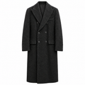 Dolce & Gabbana Men Cappottto Bouclè Coats Black
