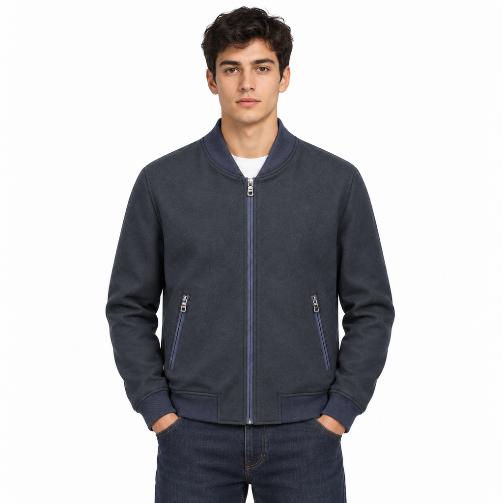 Dolce & Gabbana Men Jacket Dark Blue