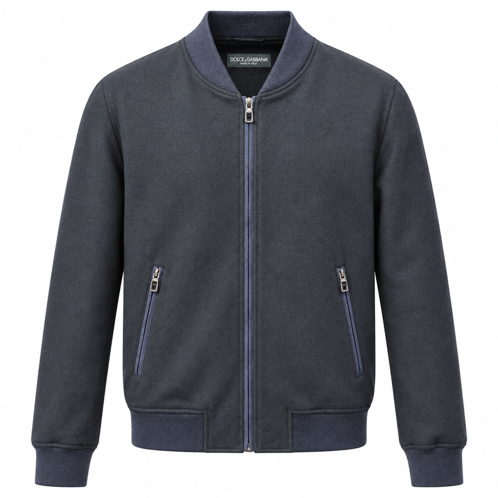 Dolce & Gabbana Men Jacket Dark Blue