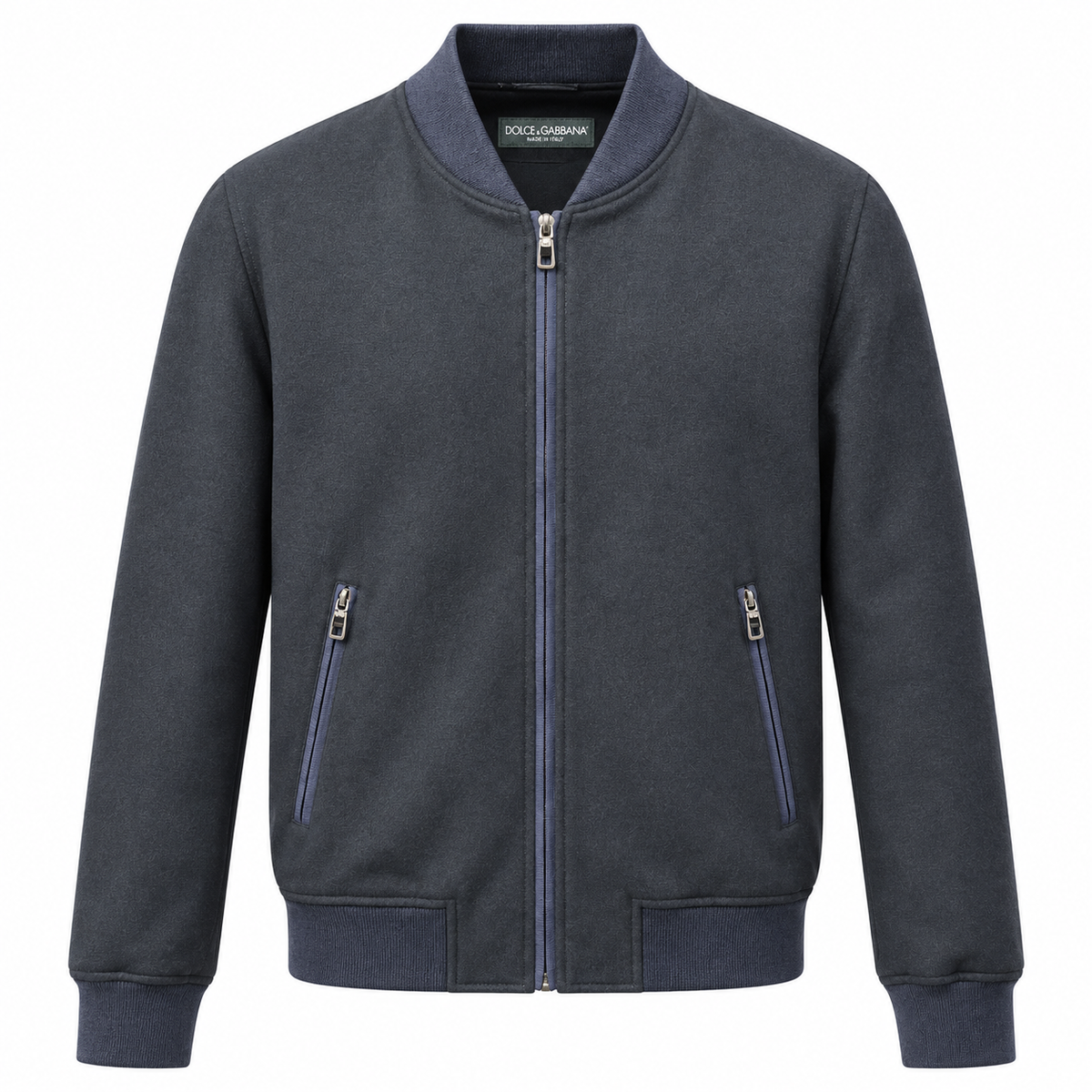 Dolce & Gabbana Men Jacket Dark Blue