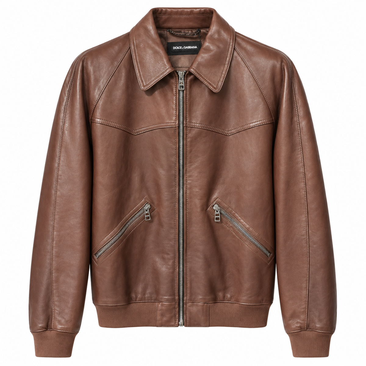 Dolce & Gabbana Men Very Dark Jacket Brown