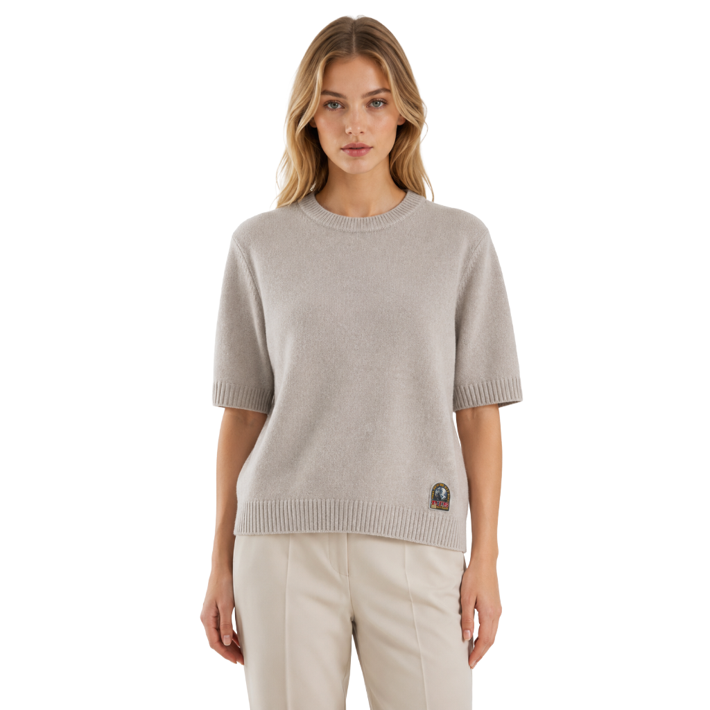 Parajumpers Women Knit Crew Neck Idria Grey