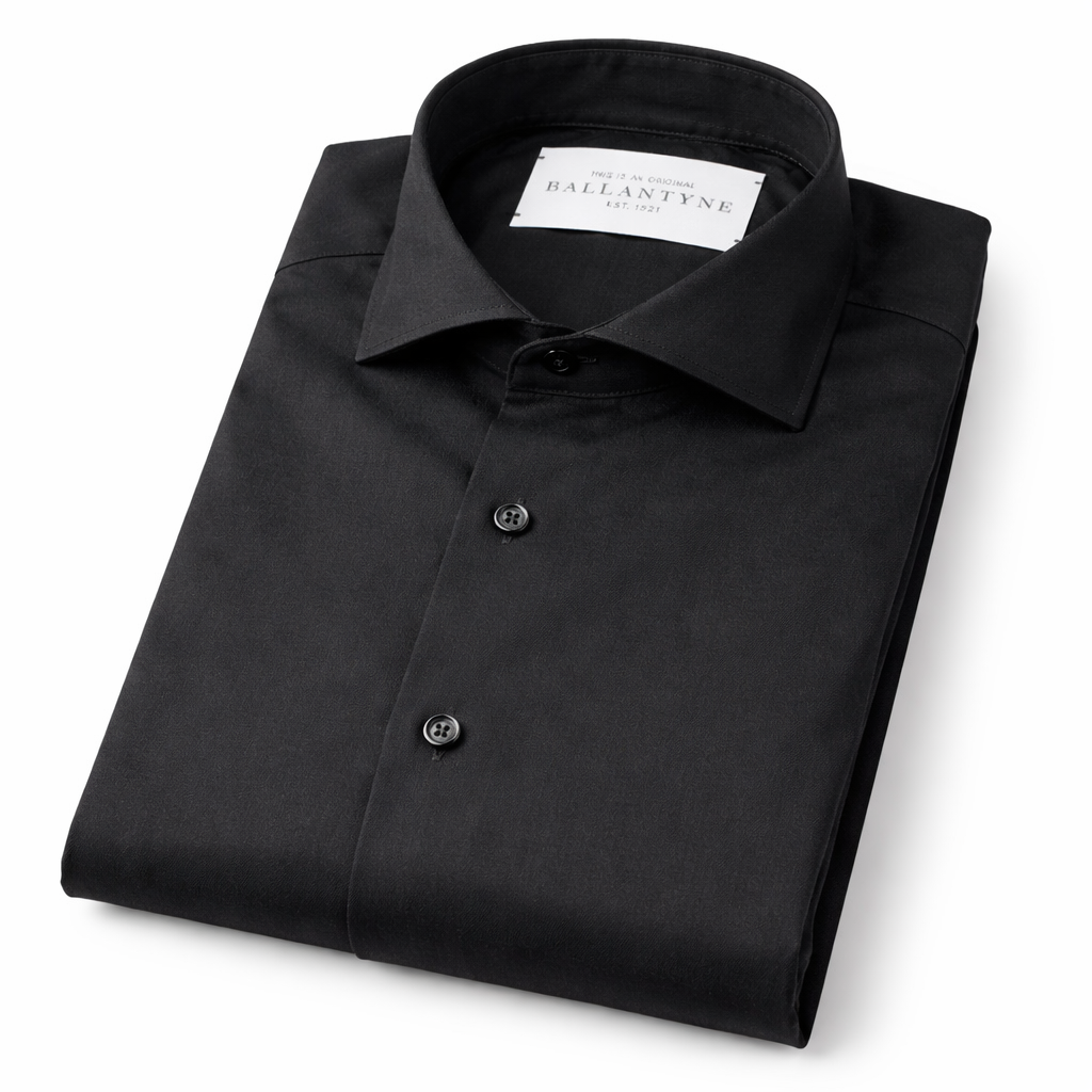 Ballantyne Men Shirt Black