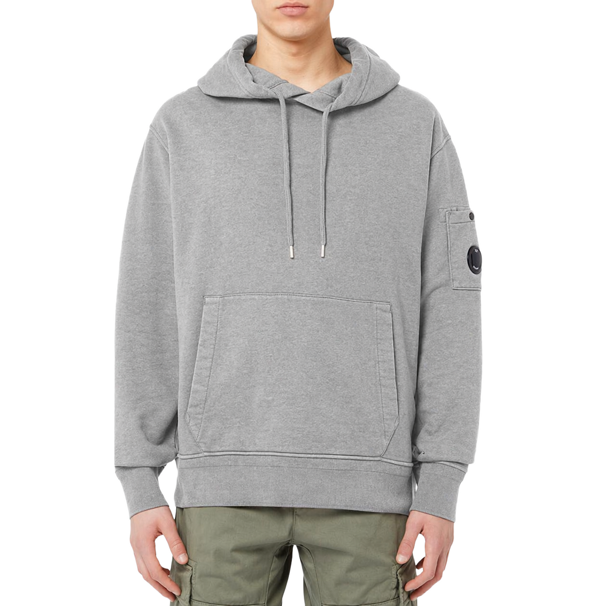 C.P. Company Men Sweatshirt Goggles Grey
