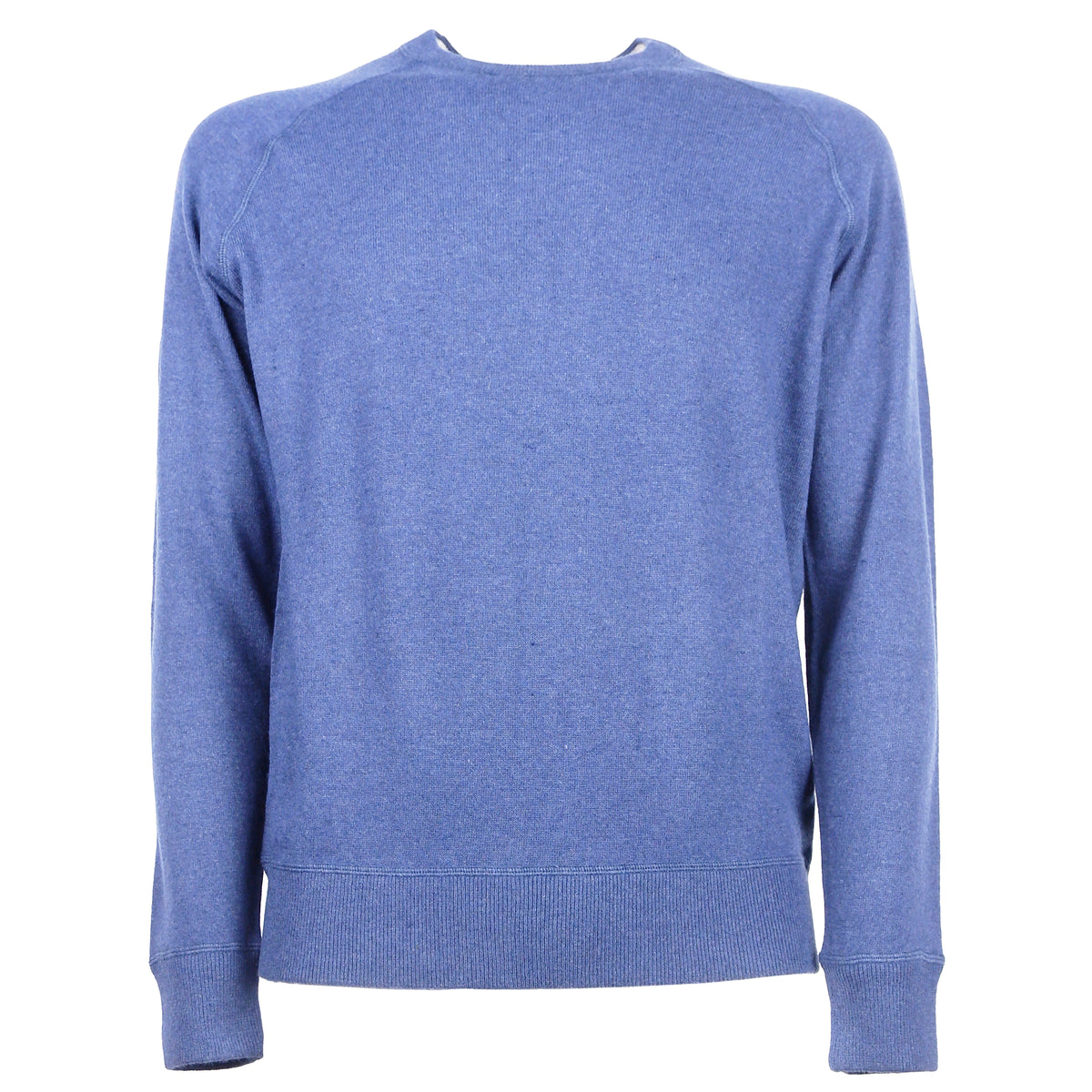 Emilio Romanelli Men Crew Neck Riviera Sweaters Light Blue