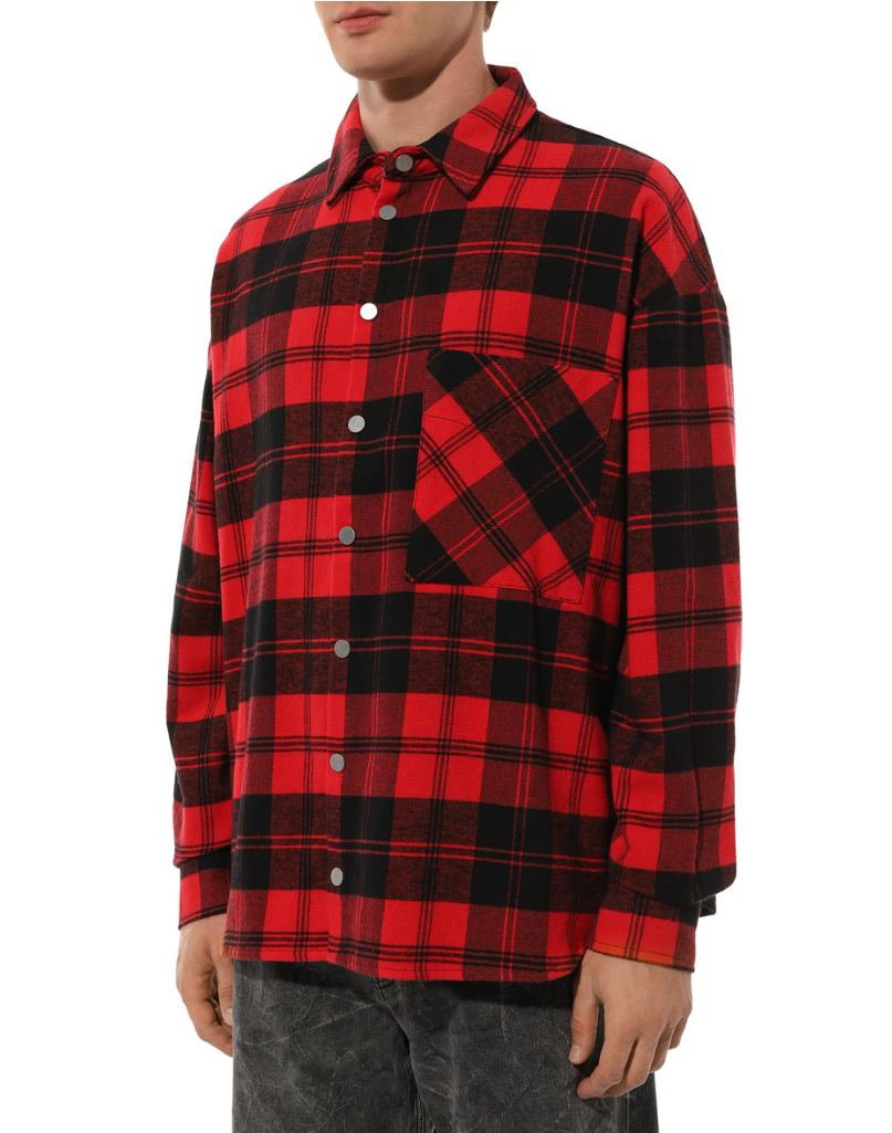 Diego Venturino Men Jacket Scozzese Red