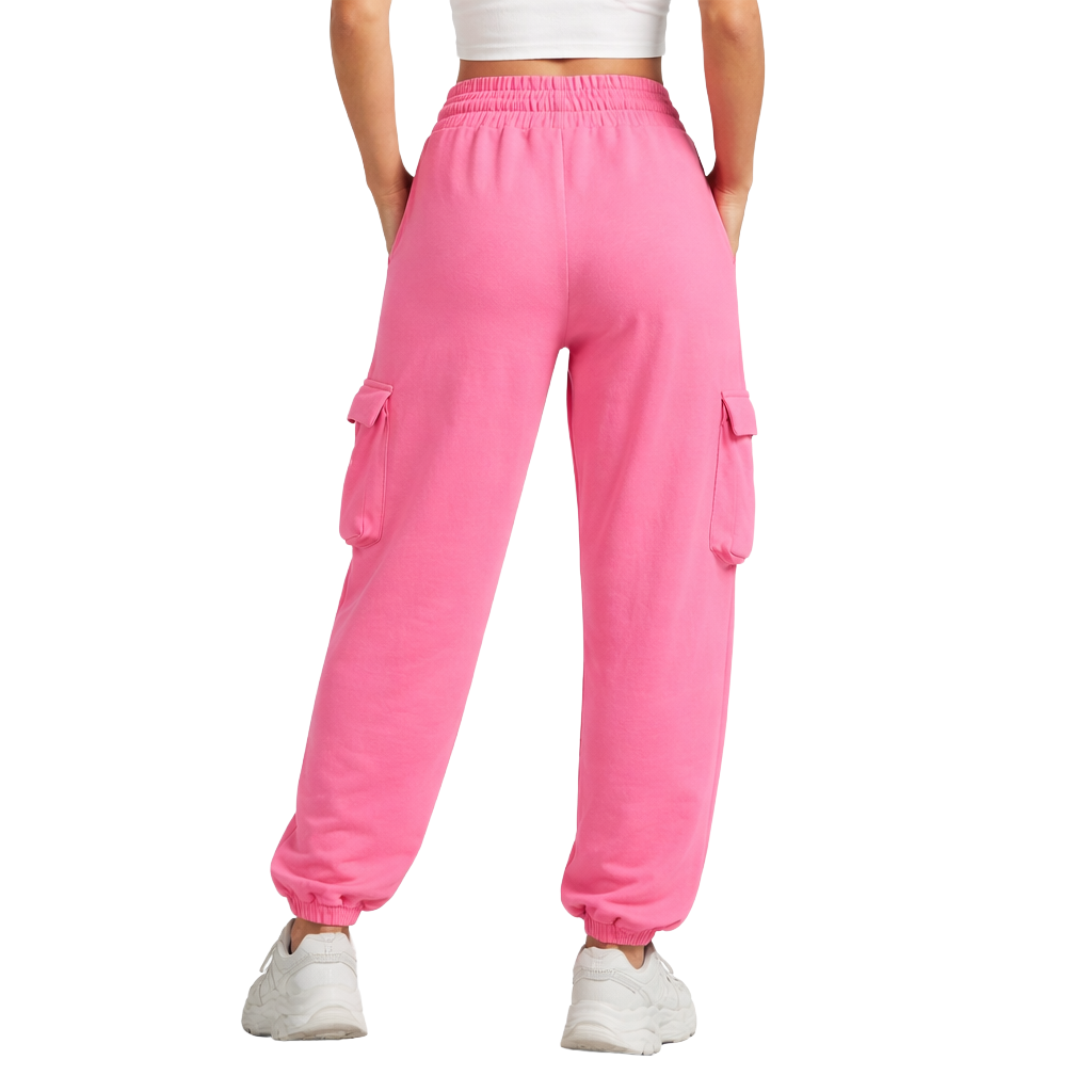 Pharmacy Industry Women Trousers Cargo Pink