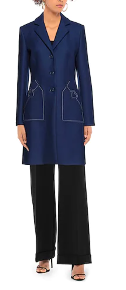 Love Moschino Women a-y Coats Blue