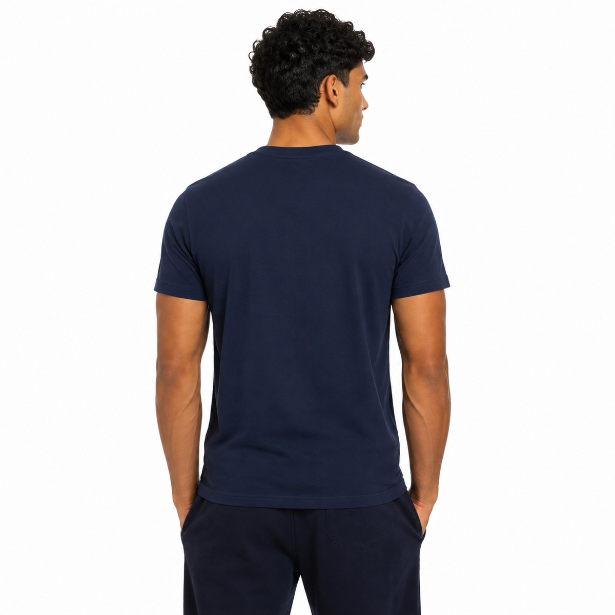 Palm Angels Men T-Shirt Blue