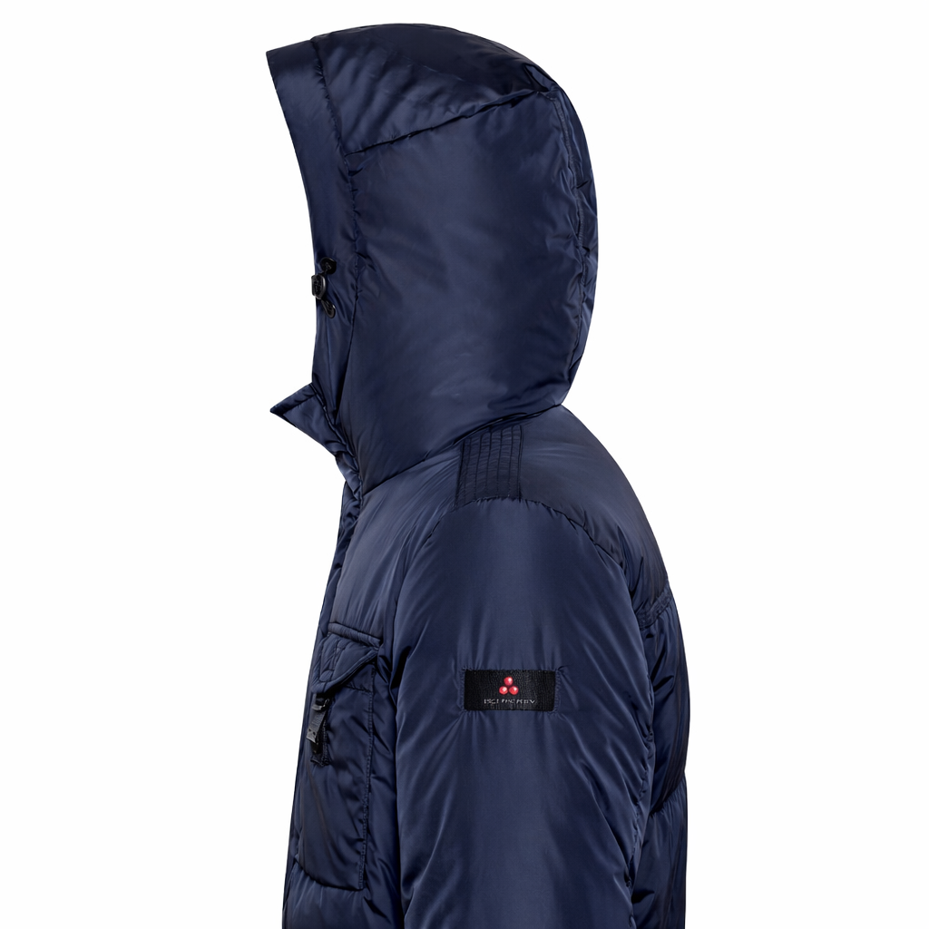 Peuterey Men Field Jacket Taffetà Blue