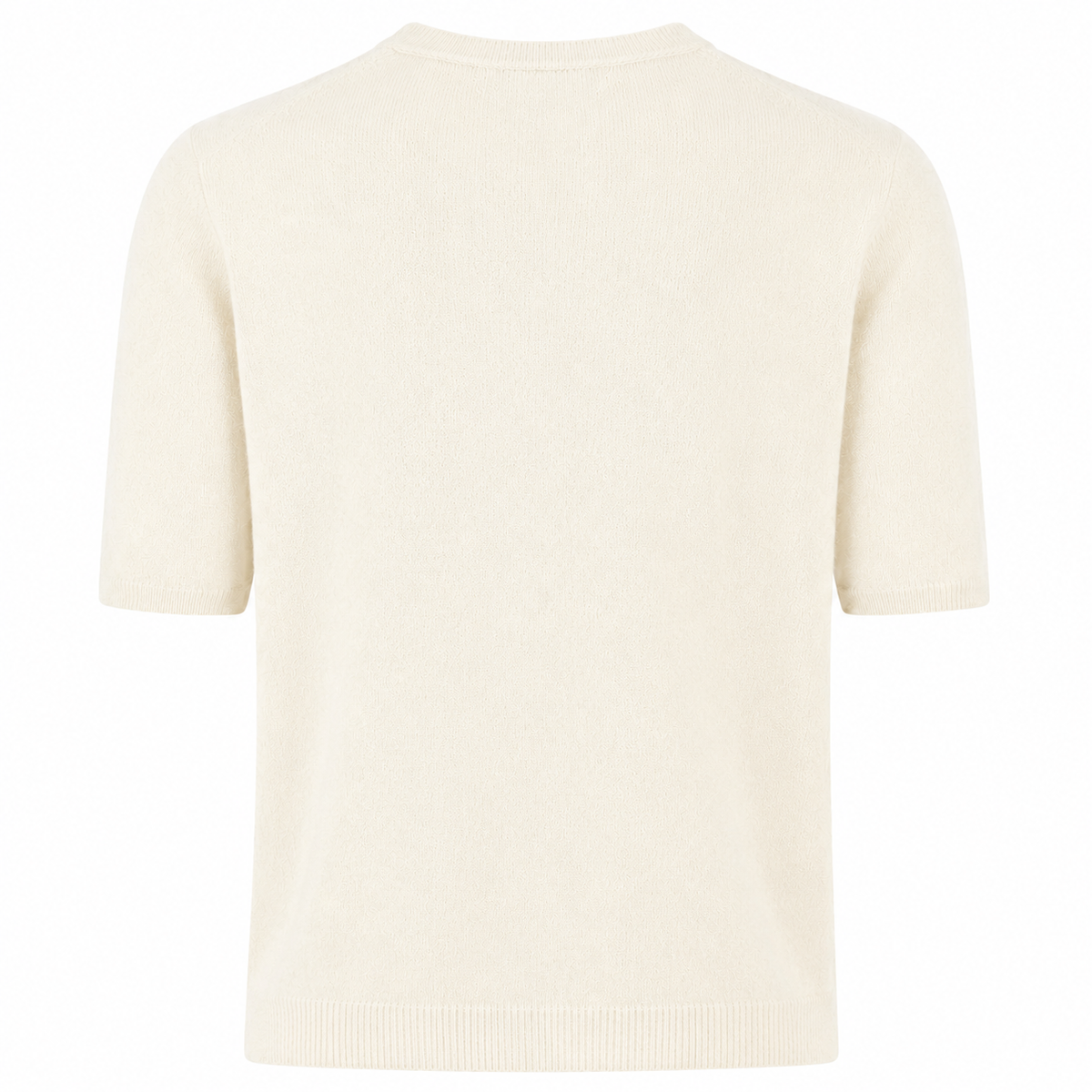Alpha Studio Women Crew Neck Gomito Coste Mix Sweaters White