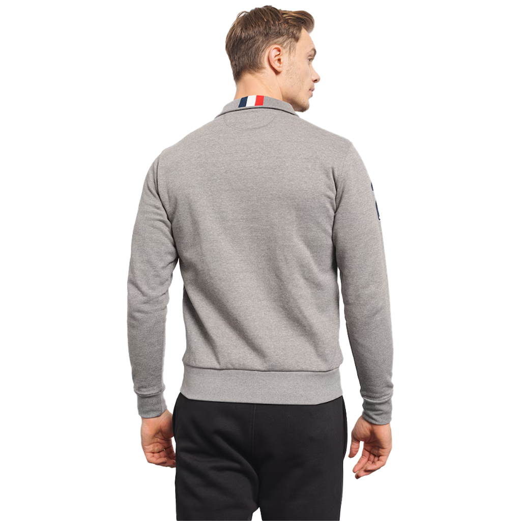 La Martina Men Fleece Brushed Heat Sweatshirts Grey