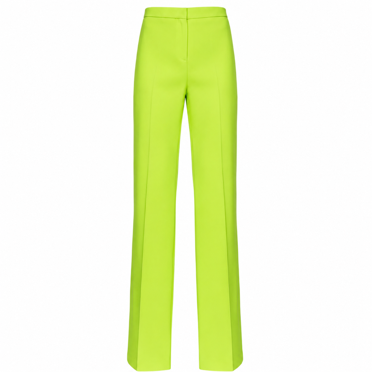 Pinko Women Trousers Hulka Lime Green
